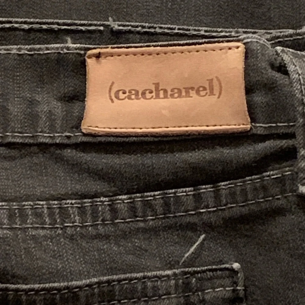 VTG Cacharel Paris Jeans Womens 34 Waist 26 Inseam High Rise Straight Denim 90s - Picture 3 of 9